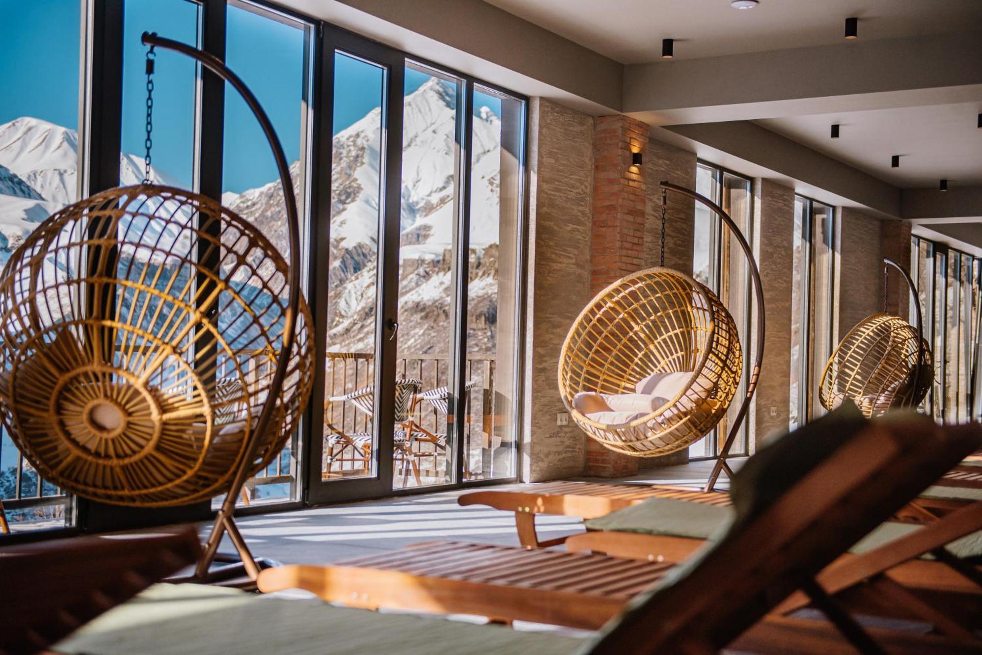Gudauri Inn Εξωτερικό φωτογραφία The spa at the Hotel de Crillon