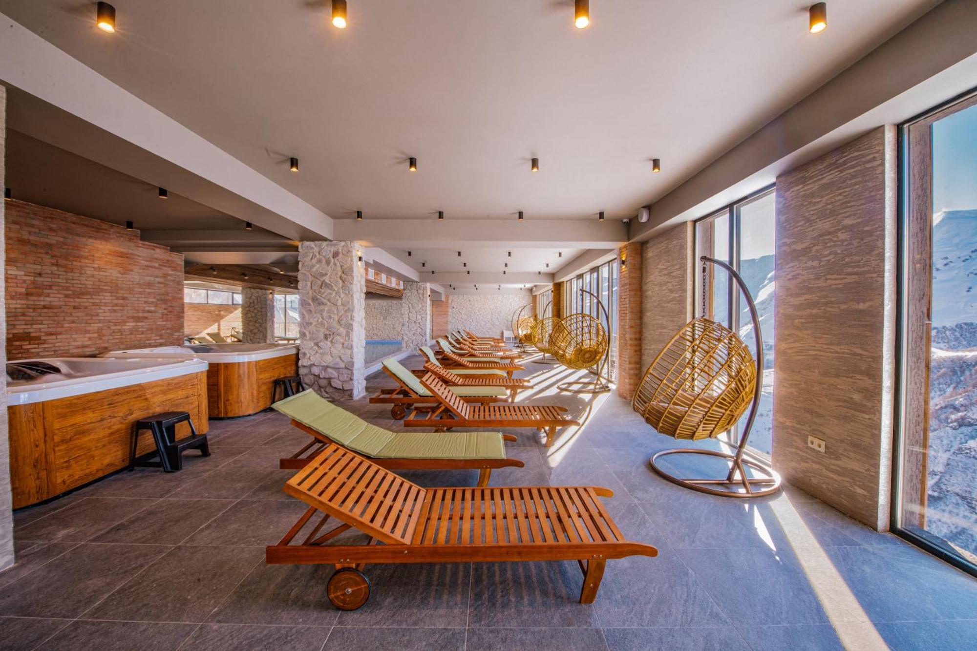 Gudauri Inn Εξωτερικό φωτογραφία Spa at the hotel